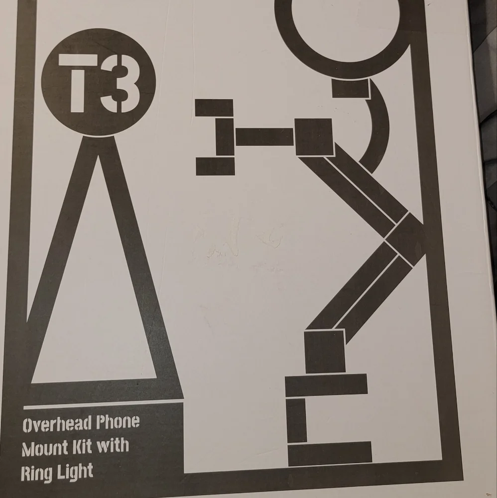 Overhead Phone Mount Kit With Ring Light